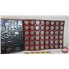 Image 2 : Canada Five Cent Collection in Portfolio (48 Coins) 1964 - 2010 (SEE PICS for Dates / Varieties)