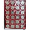 Image 3 : Canada Five Cent Collection in Portfolio (48 Coins) 1964 - 2010 (SEE PICS for Dates / Varieties)