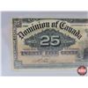 Image 3 : Dominion of Canada 1900 Twenty Five Cent "Shinplaster" : Boville (BCS Cert: Very Fine 25) (See Pics 
