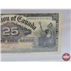 Image 4 : Dominion of Canada 1900 Twenty Five Cent "Shinplaster" : Boville (BCS Cert: Very Fine 25) (See Pics 