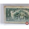 Image 5 : Bank of Canada $1 Bill 1935 (English) Osborne/Towers #A6741500 (Legacy Cert : Fine 12) (See Pics for