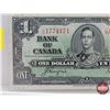 Image 2 : Bank of Canada $1 Bill 1937 : Coyne/Towers #LN1774171 (See Pics for Varieties, Conditions, Serial Nu