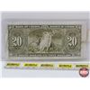 Image 4 : Bank of Canada $20 Bill 1937 : Coyne/Towers #LE1238623 (See Pics for Varieties, Conditions, Serial N