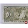 Image 5 : Bank of Canada $20 Bill 1937 : Coyne/Towers #LE1238623 (See Pics for Varieties, Conditions, Serial N