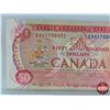Image 2 : Canada $50 Bill 1975 "Musical Ride" : Crow/Bouey #EHH1750432 (See Pics for Varieties, Conditions, Se