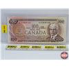 Image 1 : Canada $100 Bill 1975 : Crow/Bouey #AJD2859160 (See Pics for Varieties, Conditions, Serial Numbers &