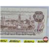 Image 6 : Canada $100 Bill 1975 : Crow/Bouey #AJD2859160 (See Pics for Varieties, Conditions, Serial Numbers &