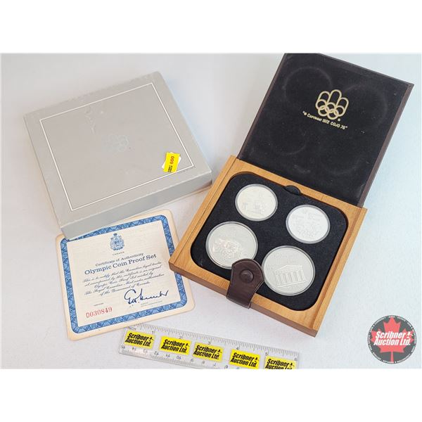 RCM Olympic Coin Proof Set : Series II Souvenir Issue : COA #D030849 (Copyright 1972 COJO 76) (SEE P