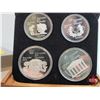 Image 2 : RCM Olympic Coin Proof Set : Series II Souvenir Issue : COA #D030849 (Copyright 1972 COJO 76) (SEE P