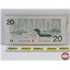 Image 4 : Canada $20 Bill 1991 : Thiessen/Crow #EIK1347223 (See Pics for Varieties, Conditions, Serial Numbers