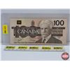 Image 1 : Canada $100 Bill 1988 : Knight/Dodge #BJT4550350 (See Pics for Varieties, Conditions, Serial Numbers