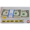 Image 1 : United States $1 Bills 2013 (100 Consecutive / UNC / Orig Bank Wrap) : #E46341201H-300H (See Pics fo