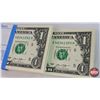 Image 2 : United States $1 Bills 2013 (100 Consecutive / UNC / Orig Bank Wrap) : #E46341201H-300H (See Pics fo