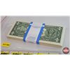 Image 4 : United States $1 Bills 2013 (100 Consecutive / UNC / Orig Bank Wrap) : #E46341201H-300H (See Pics fo