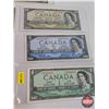 Image 4 : Canada Bills 1954 Series (7 Bills) : - $1 Bill : Beattie/Rasminsky #OY3349265 - $2 Bill : Beattie/Ra