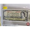 Image 2 : Canada Bills 1954 (6 Bills) : - $10 Bill : Beattie/Coyne #BT6403808 - $20 Bill : Beattie/Rasminsky #