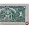 Image 6 : Bank of Canada $1 Bill 1937 : Gordon/Towers #JM5512013 (See Pics for Varieties, Conditions, Serial N