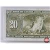 Image 5 : Bank of Canada $20 Bill 1937 : Gordon/Towers #EE5459800 (See Pics for Varieties, Conditions, Serial 