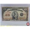 Image 2 : Dominion of Canada 1923 Twenty Five Cent "Shinplaster" : Campbell/Clark #624408 "H" Series (BCS Cert