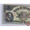 Image 2 : Bank of Montreal $5 Bill 1914 : Taylor/Meredith #2916563 "B" Series (BCS Cert: Very Fine 20) (See Pi