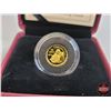 Image 2 : RCM 1/25 Ounce Gold Coin - 50 Cents 2013 Inuit Art : Owl Shaman holding Goose (99.99% Fine Gold) (SE