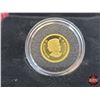 Image 4 : RCM 1/25 Ounce Gold Coin - 50 Cents 2013 Inuit Art : Owl Shaman holding Goose (99.99% Fine Gold) (SE