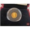 Image 4 : RCM 0.5g Fine Gold Coin - 25 Cents 2014 : Rocky Mountain Bighorn Sheep (99.99% Fine Gold) (SEE PICS!