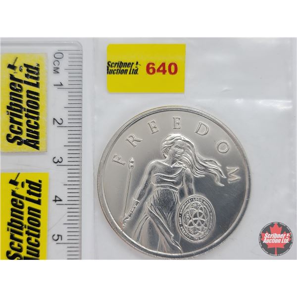 2014 Silver Shield : 1 Troy Ounce .999 "FREEDOM" (SEE PICS!)