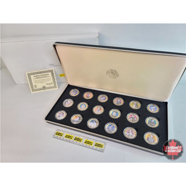Morgan Mint : Celebrating Elvis Presley #1 Hits JFK Half Dollar Collection (18 Coin Set) (24K Gold P