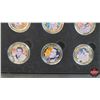 Image 6 : Morgan Mint : Celebrating Elvis Presley #1 Hits JFK Half Dollar Collection (18 Coin Set) (24K Gold P