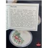 Image 11 : RCM 2015 $20 Fine Silver 4 Coin Set - Forests of Canada (COA Fine Silver 99.99%) - Columbian Yew Tre