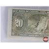 Image 5 : Bank of Canada $20 Bill 1937 : Gordon/Towers #DE5906000 (BCS Cert : Fine 18) (See Pics for Varieties