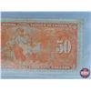 Image 6 : Bank of Canada $50 Bill 1937 : Coyne/Towers #BH5182190 (CCCS Cert : F-12 Fine Changeover) (See Pics 