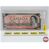 Image 1 : Canada $2 Bill 1954 : Beattie/Rasminsky #GR1548054 (See Pics for Varieties, Conditions, Serial Numbe