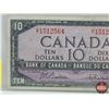 Image 2 : Canada $10 Bill 1954 : Beattie/Rasminsky #OT1512564 (See Pics for Varieties, Conditions, Serial Numb