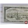 Image 5 : Canada $20 Bill 1954 : Beattie/Coyne #JE4081049 (See Pics for Varieties, Conditions, Serial Numbers 