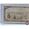 Image 5 : Canada $100 Bill 1954 : Beattie/Rasminsky #BJ4949375 (See Pics for Varieties, Conditions, Serial Num