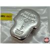 Image 3 : Beaver Bullion 5 Troy Ounce .999 Fine Silver Bar "Skull" (SEE PICS!)