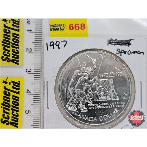Canada 1997 Specimen Dollar (.925) (SEE PICS!)