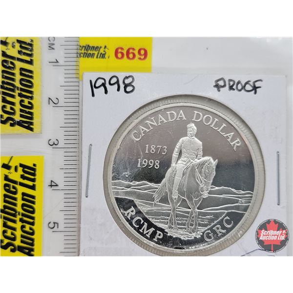 Canada 1998 Proof Dollar (.925) (SEE PICS!)