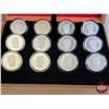 Image 15 : RCM 2013 $10 Fine Silver 12 Coin Set - O Canada (COA Fine Silver 99.99%) - The Polar Bear - Canadian