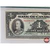 Image 2 : Bank of Canada $1 Bill 1935 : Osborne/Towers #B4394375 (English) (PMG Cert : 35 Choice Very Fine) (S