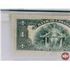 Image 5 : Bank of Canada $1 Bill 1935 : Osborne/Towers #B4394375 (English) (PMG Cert : 35 Choice Very Fine) (S