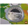 Image 8 : RCM 2014 $10 Fine Silver 10 Coin Set - O Canada (COA Fine Silver 99.99%) - The Igloo - Grizzly Bear 