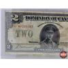 Image 2 : Dominion of Canada $2 Bill 1923 : McCavour/Saunders #N-224267 (BCS Cert : Fine 15) (See Pics for Var