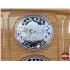 Image 6 : RCM 2015 $10 Fine Silver 6 Coin Set - Canoe Across Canada (COA Fine Silver 99.99%) with Desktop Cano