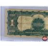 Image 6 : The Famous "Black Eagle" One-Dollar Silver Certificate 1899 : S/N# Z80947569Z (w/Info Card & Display