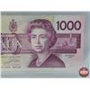 Image 3 : Canada $1000 Bill 1988 "Bird Series" : Thiessen/Crow #EKA1230272 (BCS Cert : Almost UNC 55 Original)