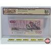 Image 4 : Canada $1000 Bill 1988 "Bird Series" : Thiessen/Crow #EKA1230272 (BCS Cert : Almost UNC 55 Original)