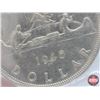 Image 3 : Canada Dollar 1948 (ICCS Cert : VF-20) (SEE PICS!)